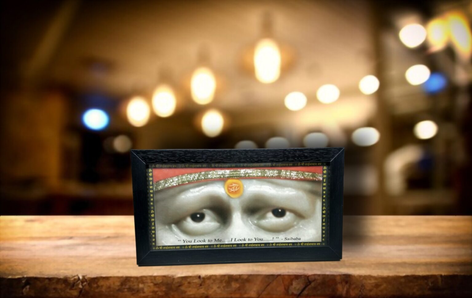 Sai Baba Eyes - Frame Shirdi Sai Divine Blessing Eyes